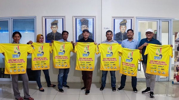 Minggu, Kontingen PWI Riau Berangkat ke Malang, Optimis Sabet 10 Emas di Porwanas Jatim